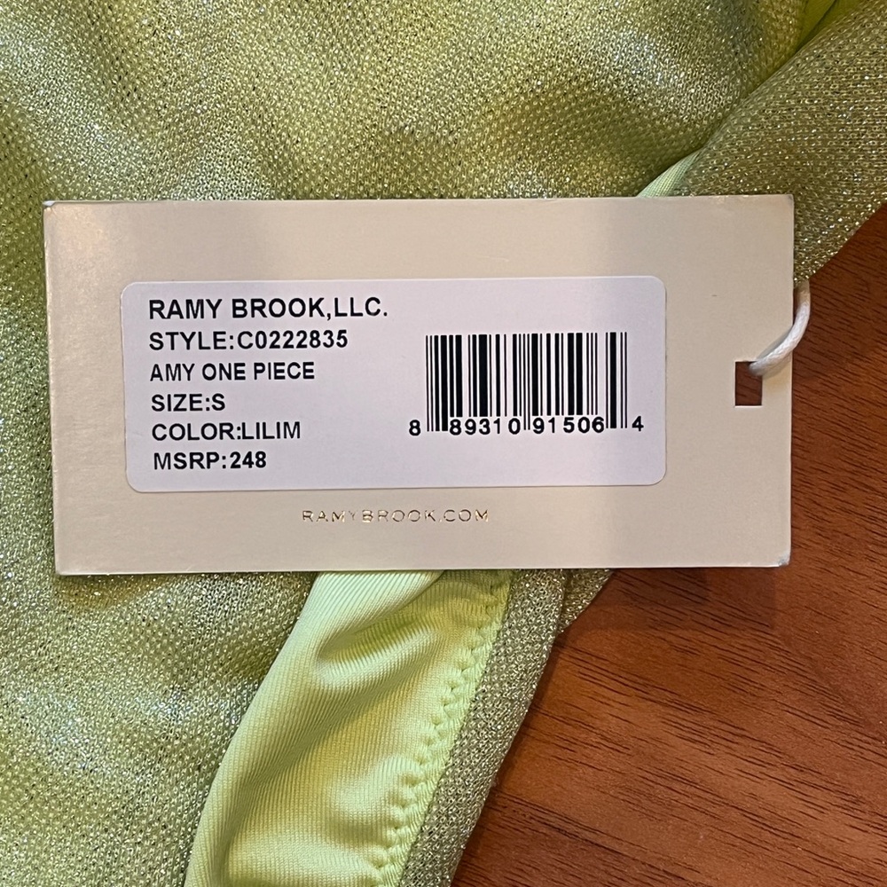 Ramy Brook Amy Lilim One Piece - size S - NWT - Picture 4 of 5